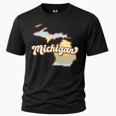 Iowa Retro Sunset Logo Performance Shirt