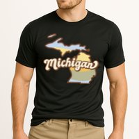 Iowa Retro Sunset Logo Cooling Performance Crew T-Shirt