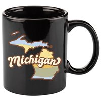 Iowa Retro Sunset Logo 11oz C Handle Ceramic Mug