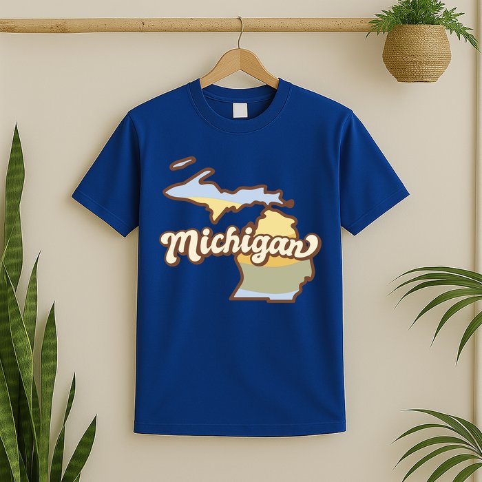 Iowa Retro Sunset Logo T-Shirt