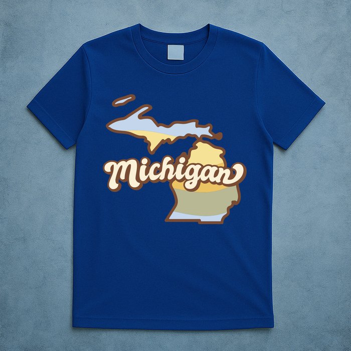 Iowa Retro Sunset Logo T-Shirt