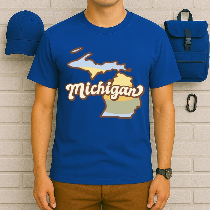 Iowa Retro Sunset Logo T-Shirt