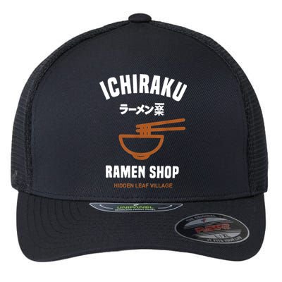 Ichiraku Ramen Shop Gift Hidden Leaf Village Japanese Anime Gift Flexfit Unipanel Trucker Cap