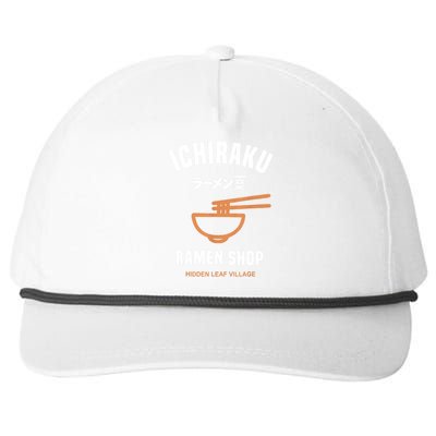 Ichiraku Ramen Shop Gift Hidden Leaf Village Japanese Anime Gift Snapback Five-Panel Rope Hat