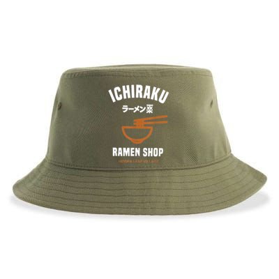 Ichiraku Ramen Shop Gift Hidden Leaf Village Japanese Anime Gift Sustainable Bucket Hat