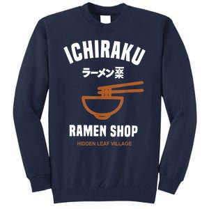 Ichiraku Ramen Shop Gift Hidden Leaf Village Japanese Anime Gift Tall Sweatshirt