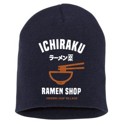 Ichiraku Ramen Shop Gift Hidden Leaf Village Japanese Anime Gift Short Acrylic Beanie