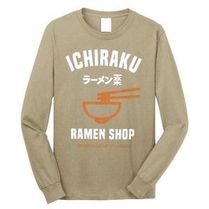 Ichiraku Ramen Shop Gift Hidden Leaf Village Japanese Anime Gift Long Sleeve Shirt