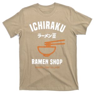 Ichiraku Ramen Shop Gift Hidden Leaf Village Japanese Anime Gift T-Shirt