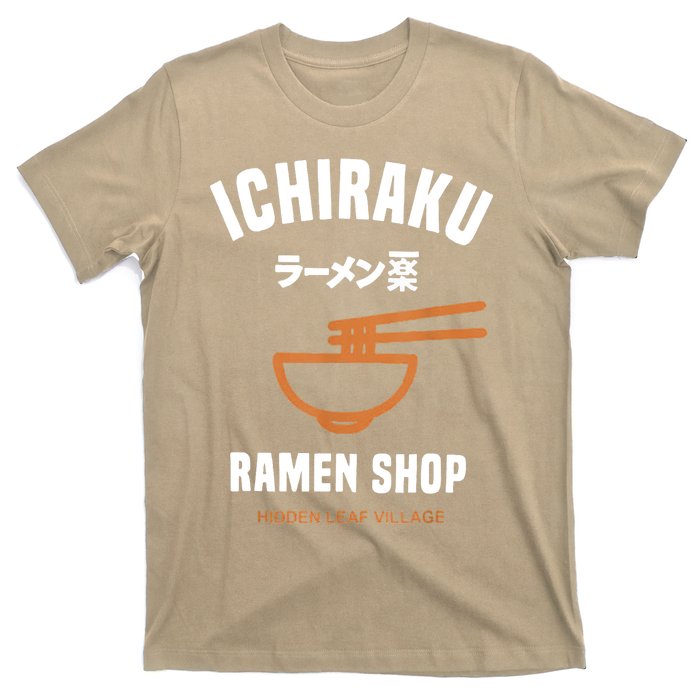 Ichiraku Ramen Shop Gift Hidden Leaf Village Japanese Anime Gift T-Shirt