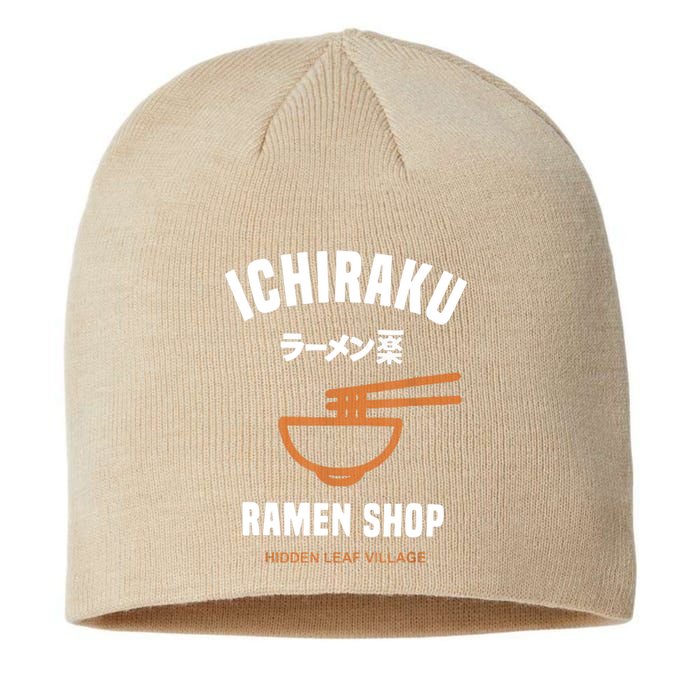 Ichiraku Ramen Shop Gift Hidden Leaf Village Japanese Anime Gift Sustainable Beanie