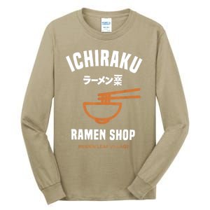 Ichiraku Ramen Shop Gift Hidden Leaf Village Japanese Anime Gift Tall Long Sleeve T-Shirt