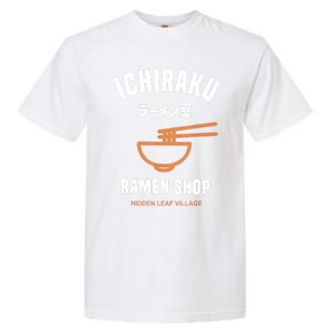 Ichiraku Ramen Shop Gift Hidden Leaf Village Japanese Anime Gift Garment-Dyed Heavyweight T-Shirt