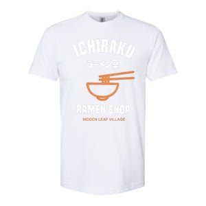 Ichiraku Ramen Shop Gift Hidden Leaf Village Japanese Anime Gift Softstyle CVC T-Shirt