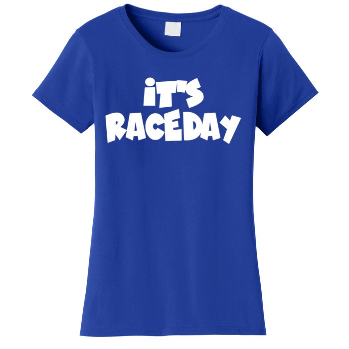 It's Raceday Speedway Racetrack Stock Car Auto Racing Gift Women's T-Shirt