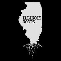 Illinois Roots  State Map Gift Illinois Cooling Performance Crew T-Shirt
