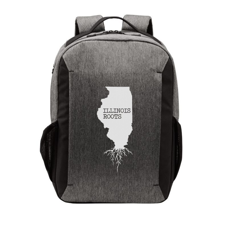 Illinois Roots  State Map Gift Illinois Vector Backpack