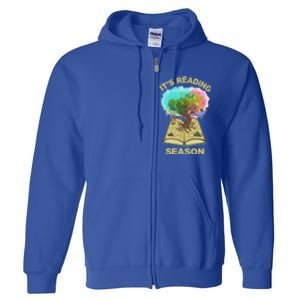 Its Reading Season Summer Reading Teacher All Together Now Meaningful Gift Full Zip Hoodie