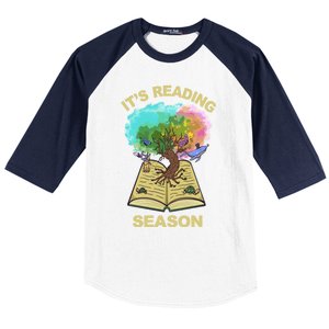 Its Reading Season Summer Reading Teacher All Together Now Meaningful Gift Baseball Sleeve Shirt