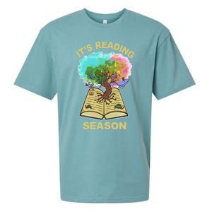 Its Reading Season Summer Reading Teacher All Together Now Meaningful Gift Sueded Cloud Jersey T-Shirt