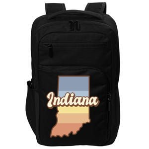 Indiana Retro Sunset Logo Impact Tech Backpack