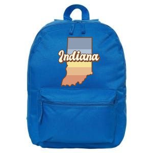 Indiana Retro Sunset Logo 16 in Basic Backpack