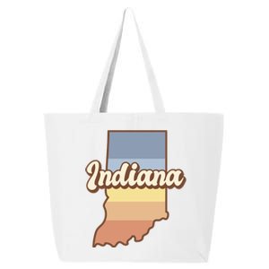 Indiana Retro Sunset Logo 25L Jumbo Tote