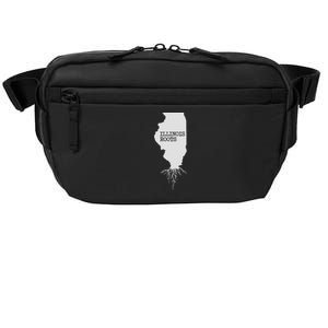 Illinois Roots  State Map Gift Illinois Crossbody Pack