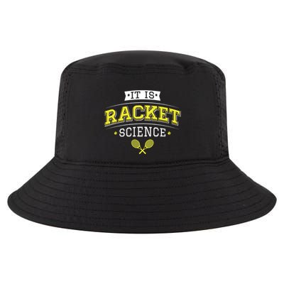 Its Racket Science Funny Tennis Lover Coach Cool Comfort Performance Bucket Hat