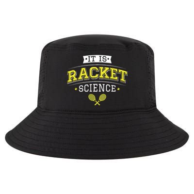 Its Racket Science Funny Tennis Lover Coach Cool Comfort Performance Bucket Hat