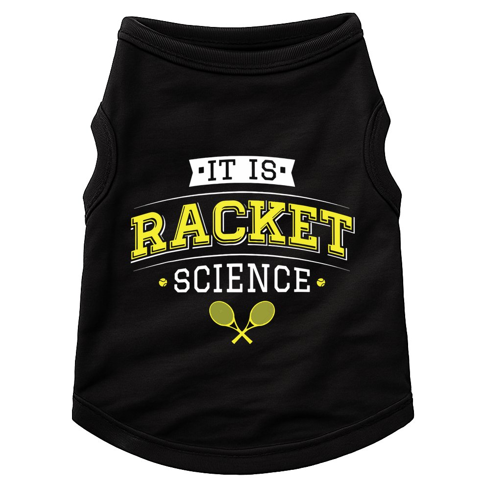 Its Racket Science Funny Tennis Lover Coach Doggie Tank