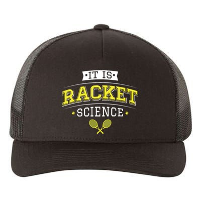 Its Racket Science Funny Tennis Lover Coach Yupoong Adult 5-Panel Trucker Hat