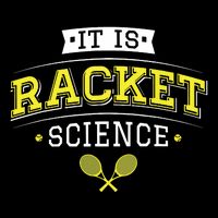 Its Racket Science Funny Tennis Lover Coach Cooling Performance Long Sleeve Crew