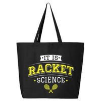 Its Racket Science Funny Tennis Lover Coach 25L Jumbo Tote