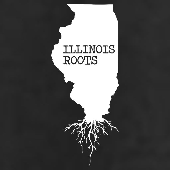 Illinois Roots Shirts State Map Gift Illinois 7 Panel Mesh Trucker Snapback Hat