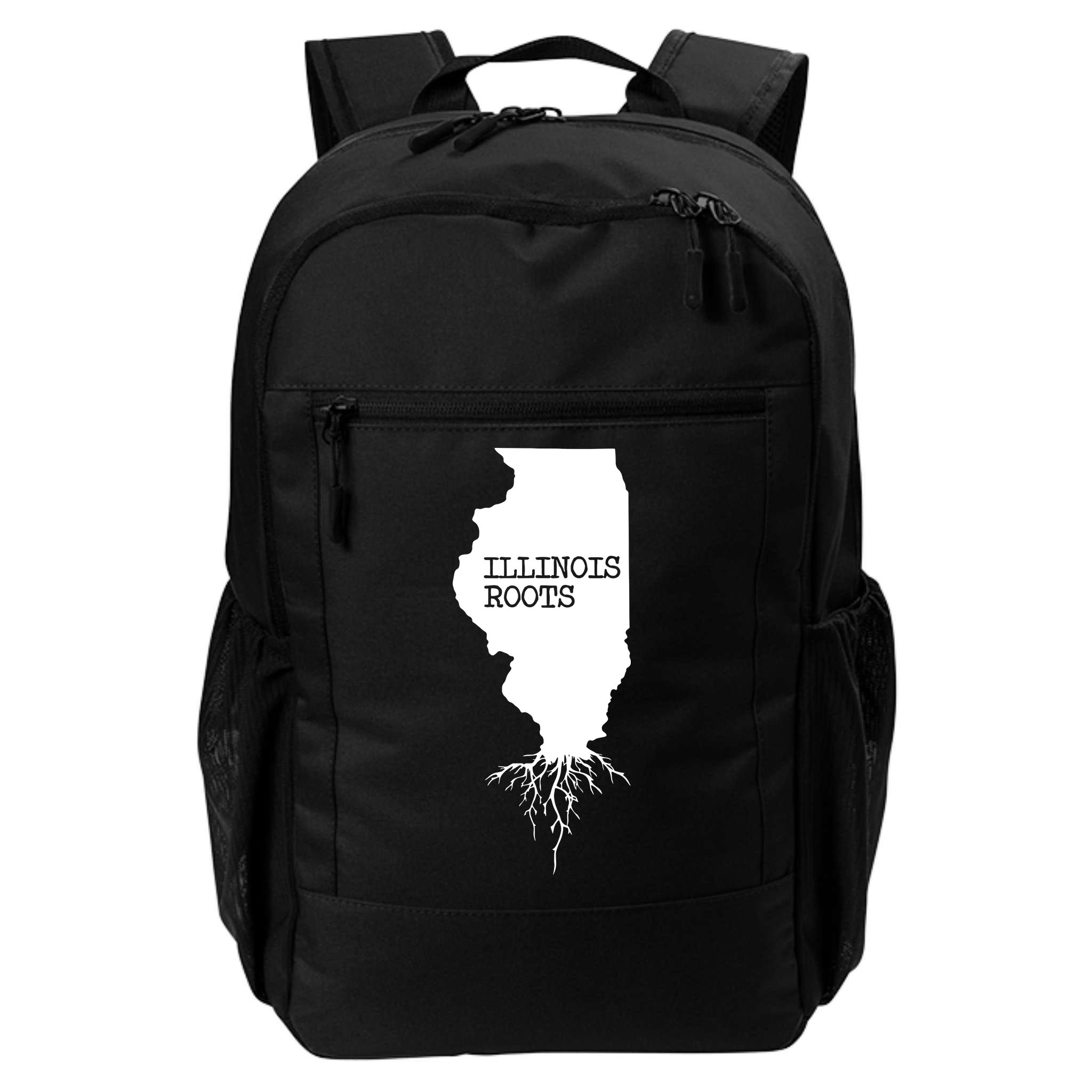 Illinois Roots Shirts State Map Gift Illinois Backpack