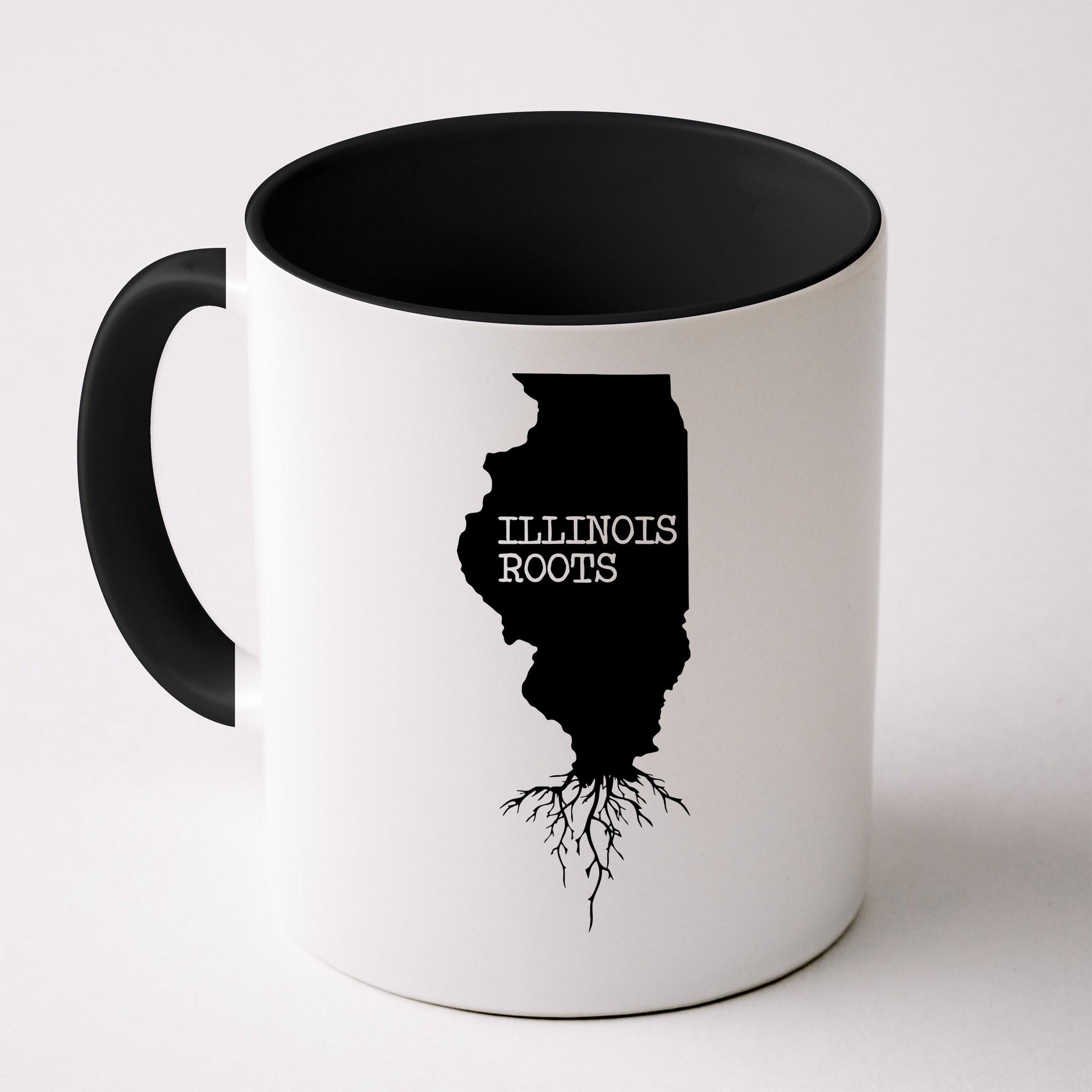 Illinois Roots Shirts State Map Gift Illinois Mug