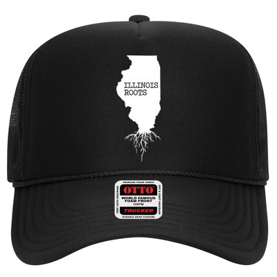 Illinois Roots Shirts State Map Gift Illinois Hat