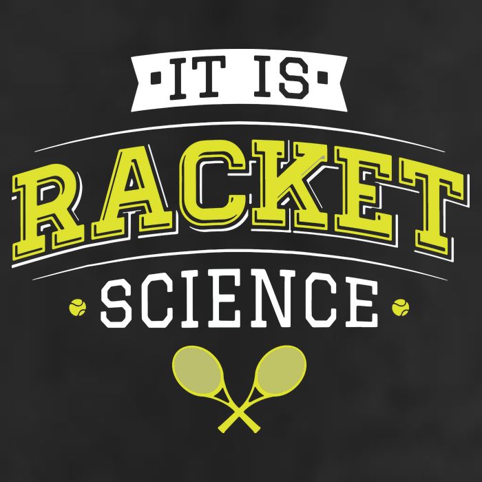 It's Racket Science Funny Tennis Lover & Coach 12oz Stainless Steel Coffee Mug