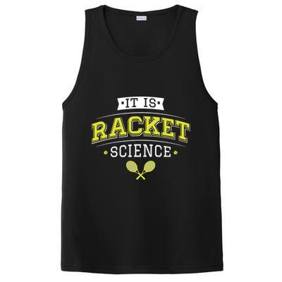 It's Racket Science Funny Tennis Lover & Coach PosiCharge Competitor Tank