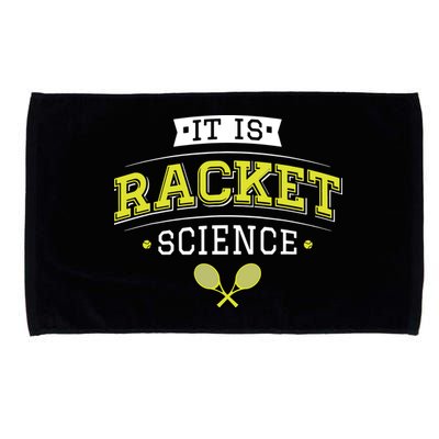 It's Racket Science Funny Tennis Lover & Coach Microfiber Hand Towel