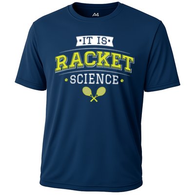 It's Racket Science Funny Tennis Lover & Coach Performance Shirt