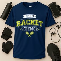 It's Racket Science Funny Tennis Lover & Coach Cooling Performance Crew T-Shirt