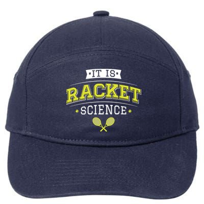 It's Racket Science Funny Tennis Lover & Coach 7-Panel Snapback Hat