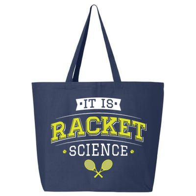 It's Racket Science Funny Tennis Lover & Coach 25L Jumbo Tote
