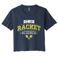 It's Racket Science Funny Tennis Lover & Coach Crop Top