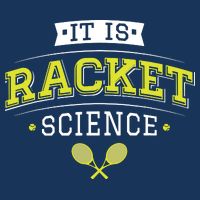 It's Racket Science Funny Tennis Lover & Coach Short Acrylic Beanie