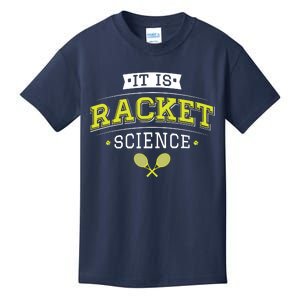 It's Racket Science Funny Tennis Lover & Coach Kids T-Shirt