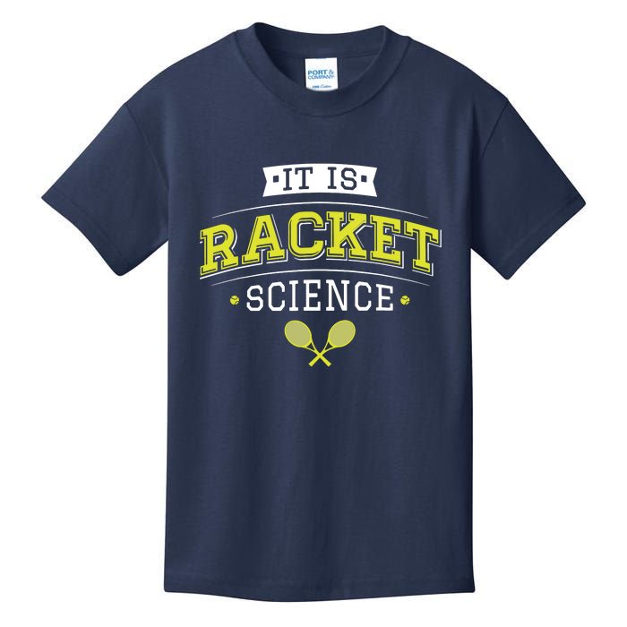 It's Racket Science Funny Tennis Lover & Coach Kids T-Shirt