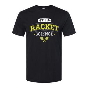 It's Racket Science Funny Tennis Lover & Coach Softstyle CVC T-Shirt